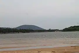 Praia do Curralinho no Rio Guaporé - Costa Marques.