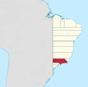 Localização de Rio de Janeiro