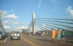 Terceira ponte sobre o rio Acre em Rio Branco