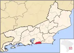 Localização de Maricá no Rio de Janeiro