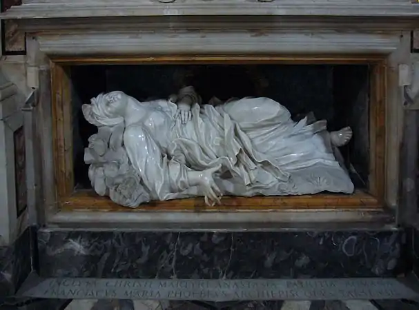 Estátua de Santa Anastácia de Ercole Ferrata