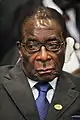 &nbsp;ZimbabweRobert Mugabe, Presidente, representante da União Africana