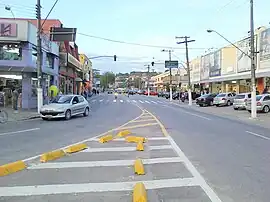 Vista da área central de Arujá