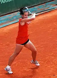 Jarmila em Roland Garros