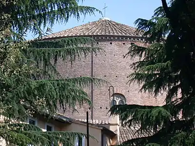 Vista do tambor pelo exterior.