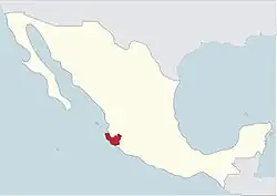 Mapa da área da diocese