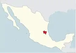 Mapa da área da diocese