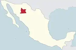 Mapa da área da diocese