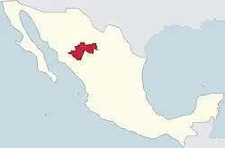 Mapa da área da diocese