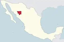 Mapa da área da diocese