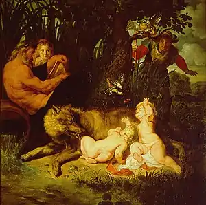 Rubens: Rômulo e Remo, c. 1616