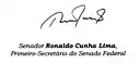 Assinatura de Ronaldo Cunha Lima