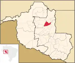 Localização de Theobroma em Rondônia