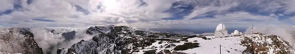 Panorama de 360 ​​graus tirado em 28 de janeiro de 2011