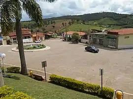 Rotatória principal da cidade