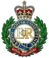 Escudo do Royal Engineers