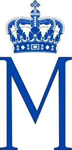 Monograma real da princesa Maria