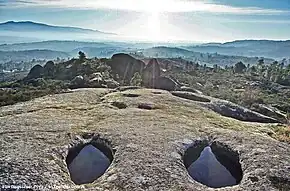 Ruínas do Castro de Santiago, em Vila Chã