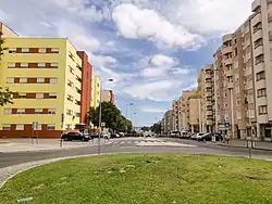 Rua São Lourenço Poente, em Alcaniça