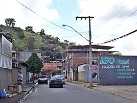 Trecho da Rua Alípio José da Silva no São Geraldo