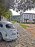 Rua dos Escravos, construída no século XVIII