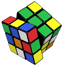 Imagem de um cubo de Rubik