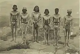 Acoma runners, circa 1909