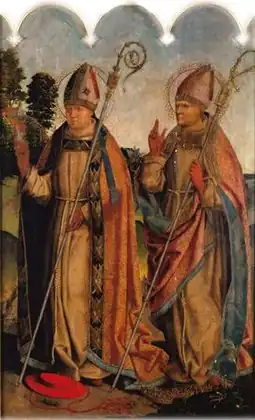 São Boaventura e São Luís de Tolosa, Políptico da Igreja de São Francisco de Évora, Museu Nacional de Arte Antiga)