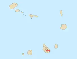 Localização de São Domingos