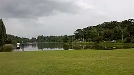 Lago São Bernardo, um dos cartões postais do município.