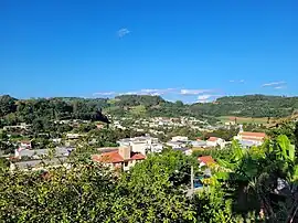 Vista parcial do centro da cidade