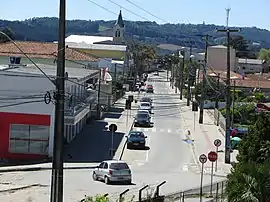 Vista parcial da cidade.