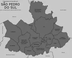 Freguesias do município de São Pedro do Sul.