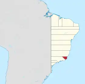 Localização de São Tomé