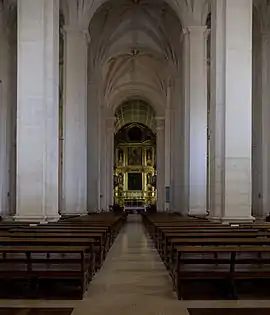 Interior da igreja