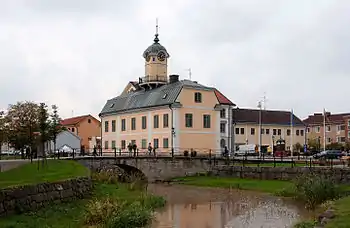A câmara municipal/prefeitura de Söderköping.