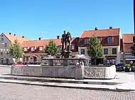 Ask e Embla em Sölvesborg