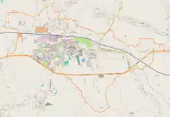 Localização de Sędziszów Małopolski na Polónia