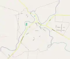 Localização de Sępopol na Polónia