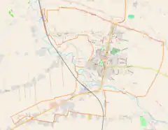 Localização de Słomniki na Polónia