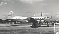 Scandia da SAS no Aeroporto de Londres Heathrow, 1953.