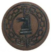 Distintivo de instrutor de Lohatla da era SANDF.