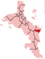 Localização de Anse aux Pins