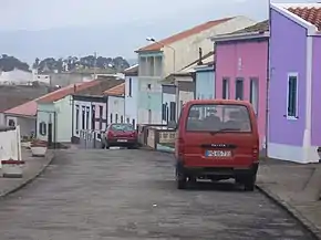 Ruas coloridas de Calhetas