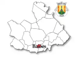 Localização no Concelho de São Pedro do Sul