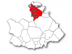 Localização no Concelho de São Pedro do Sul