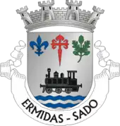 Brasão de armas de Ermidas-Sado
