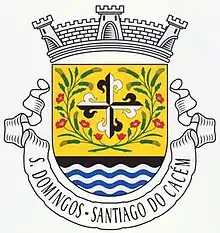 Brasão da freguesia de São Domingos, Santiago do Cacém