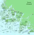 Mar do Arquipélago, junto à costa continental finlandesa