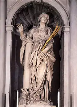 Estátua de Santa Bibiana por Bernini